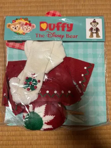 디즈니씨 크리스마스 더피 코스튬