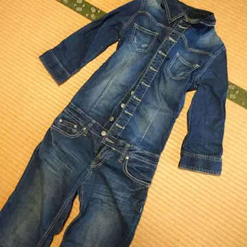 세실 맥비 데님 올인원 작업복 구제 의류 빈티지