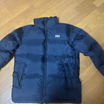 헬리 한센 블랙 다운 자켓