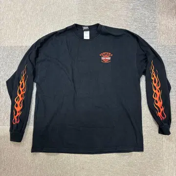 HARLEY DAVIDSON FLAME VENTURA LS Tee