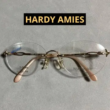 하디 에이미스 안경 프레임 투 포인트 빈티지 미사용품
