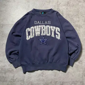 90's LOGO ATHLETIC 달라스 카우보이즈 로고 맨투맨