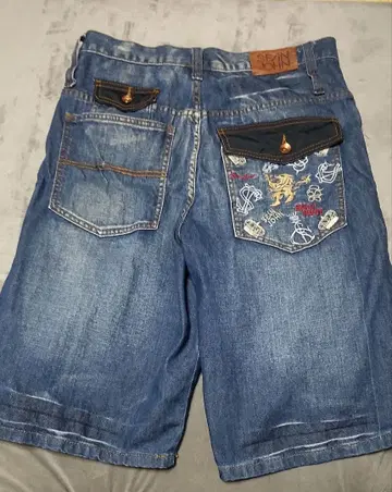 SEAN JOHN 데님 하프 팬츠 (W34) 구제 의류