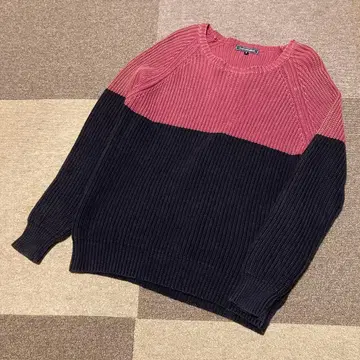 CAPTAINS HELM 캡틴스 헬름 바이컬러 니트