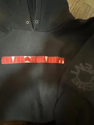 90s Champion 리버스 위브 블랙 후드티