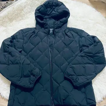 [ 새상품급 ] UNIQLO PUFFTECH 블랙 다운 자켓 M