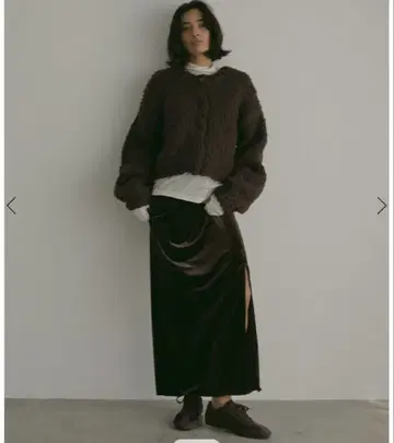 etre tokyo 2way 핸드 니트 가디건