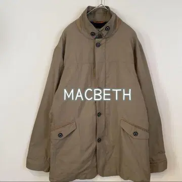 14 [MACBETH] 스탠드 카라 집업 점퍼 밀리터리