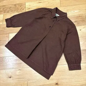 [ MARGARET HOWELL ] 코튼 풀오버 블라우스 * I 사이즈