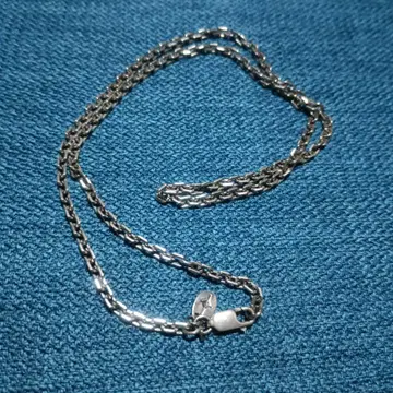 SAAD 메탈 컷 팥 925 체인 ( 3mm )