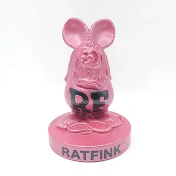 RATFINK 소프트 비닐 피규어 핑크 래트핑크