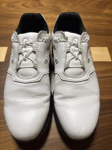 화이트 가죽 골프화 90A