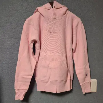 새상품 챔피온 나노 유니버스 별주 OVD 후드티 S 핑크