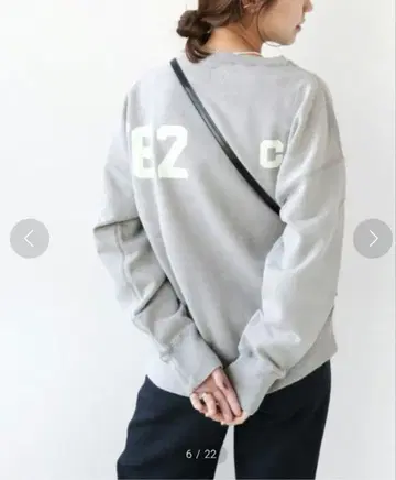 HOLIDAYS COMFORT VINTAGE 가공 로고 맨투맨