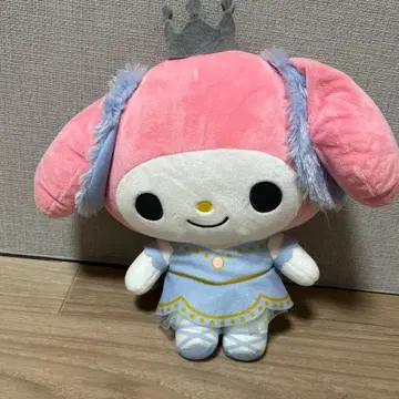 마이멜로디 봉제 인형 왕관 포함