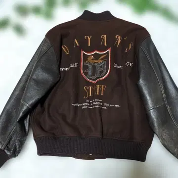 와치필드 레어! Dayan's 바시티 자켓 브라운/블랙