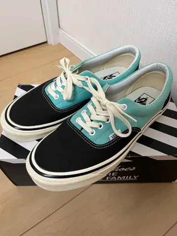 28.0 VANS ERA 에라 아나하임 Anaheim 터콰이즈