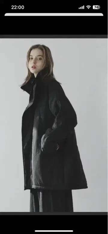 remer 블랙 다운 자켓