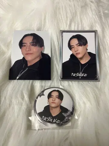 NOSUKE 포토 카드 시크릿 캔뱃지