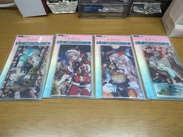 마후마후 복권 C상 봄/여름/가을/겨울 아크릴 스탠드 전종 세트