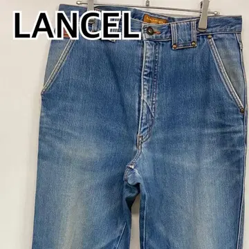Lancel 팬츠 청바지 스트레이트 데님 블루 [ CB520 ]