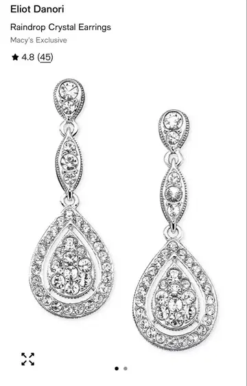 [새상품급] 브라이덜 액세서리 결혼식 귀걸이 Eliot Danori