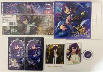 앙스타 아야세 마요이 아크릴 스탠드 뮤지엄 카드 티켓