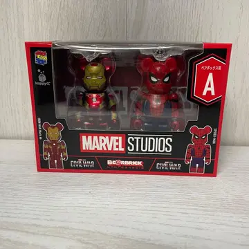 MARVEL Happy 복권 베어브릭 페어 박스상 A상