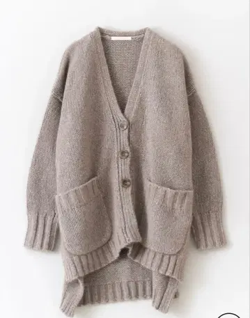 ne Quittez pas 베이지 가디건