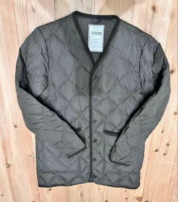 [ 새상품급 ] TAION CITY LINE 퀼팅 자켓 올리브 그린