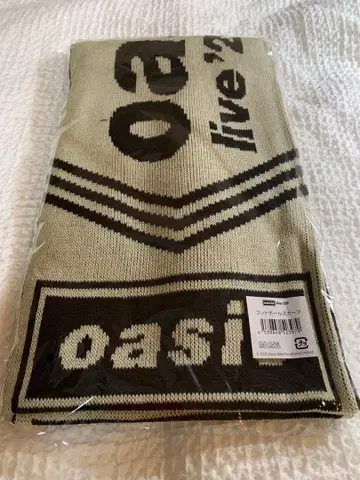 [ 귀중 미개봉 새상품 ] oasis 도쿄 한정판 풋볼 스카프 완판템