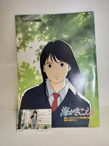 바다가 들린다 팜플렛 & 사용된 무비치케