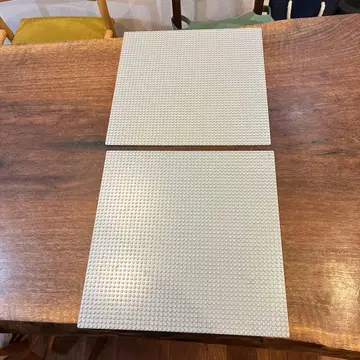 LEGO 그레이 플레이트 2장 세트 기판