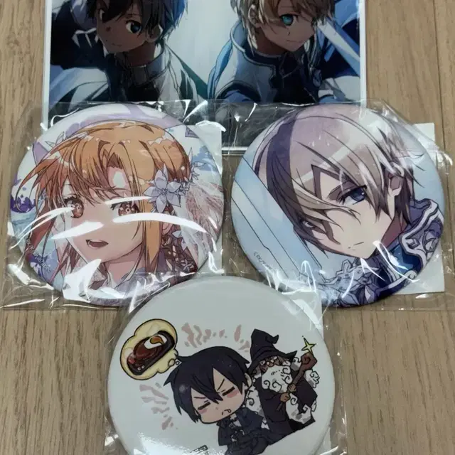 [일괄] 소드아트온라인 소아온 아크릴 스탠드 캔뱃지 판매