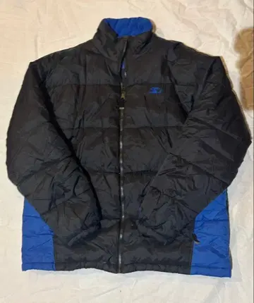 Skechers 다운 자켓 블랙/파랑