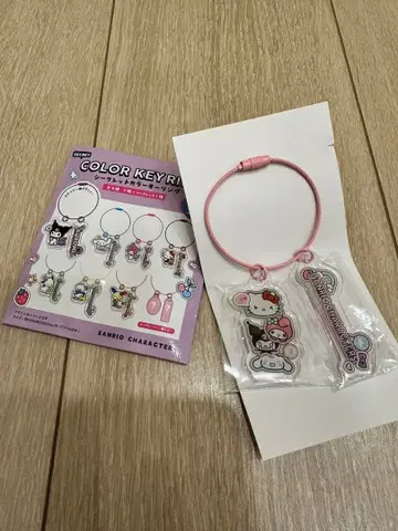 산리오 시크릿 컬러 키링 시크릿 1개