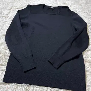 theory 띠어리 남성용 울 니트 스웨터 블랙 레이온 사이즈 s