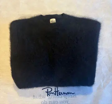 Ron Herman fox 캐시미어 블랙 긴팔 스웨터