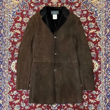 Euro TRUSSARDI Airy Mouton Coat