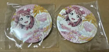 니지가사키 스쿠페스 감사제 2018 기념 캔뱃지 우에하라 아유무