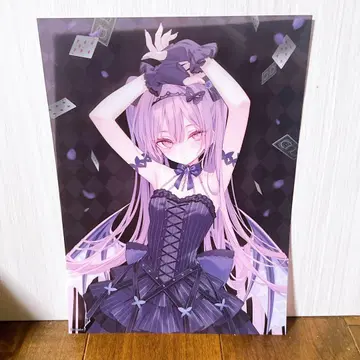 미사용 새상품 rurudo FALLEN 랜덤 A4 클리어 포스터 이브