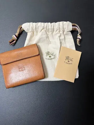 IL BISONTE 누메 이단 접이식 미니 지갑