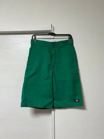 Dickies/디키즈/하프 팬츠/워크 팬츠/그린/30