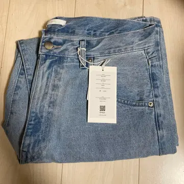 택 포함 새상품 WYM LIDNM 루즈 핏 데님 사이즈 L