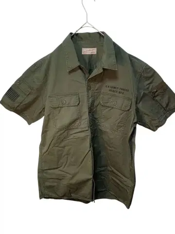[ M0126 ] AVIREX 아비렉스 밀리터리 셔츠 미국 육군