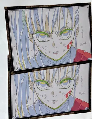 귀멸의 칼날 ufotable 다이닝 오스소와케 엽서 츠유리 카나오