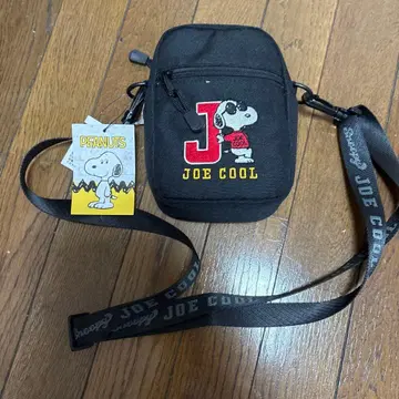 PEANUTS JOE COOL 숄더백 블랙