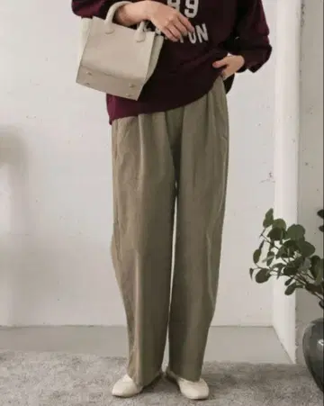 어반 리서치 도어즈 코듀로이 이지 팬츠 베이지 [미사용 새상품]