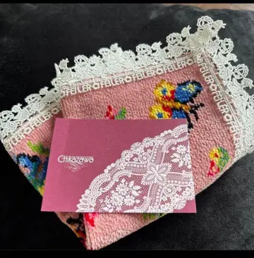 [ 새상품 ] 페이러 하이디 긴자와 레이스 손수건