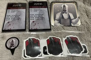 문자화 은발의 남자 The 캐릭터 카페 DMM 스크래치 굿즈 모음